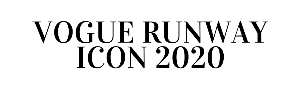 Vogue runway icon 2020