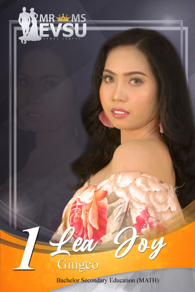 Lea Joy Gingco - Miss EVSU - OC - Pageant Vote PH