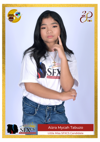 Aizra Mycah Tabuzo - Little Miss SFXCS 2022 - Pageant Vote PH