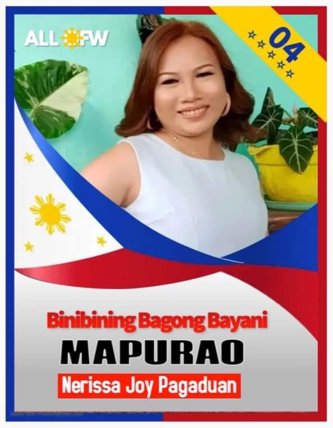 Nerissa Joy Pagaduan - All OFWs Binibining Bagong Bayani 2022 - Pageant ...