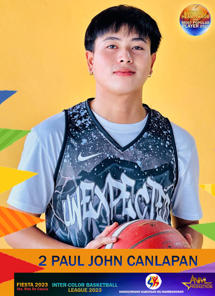 Paul John Canlapan - Basketball Heartthrob 2023 - Pageant Vote PH