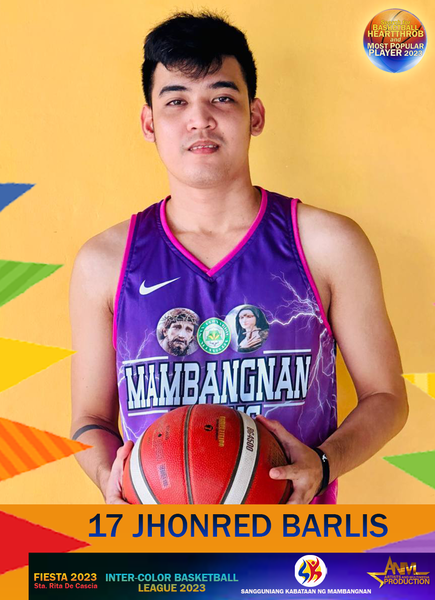 Jhonred Barlis - Basketball Heartthrob 2023 - Pageant Vote PH