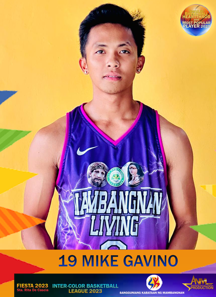 Mike Gavino - Basketball Heartthrob 2023 - Pageant Vote PH