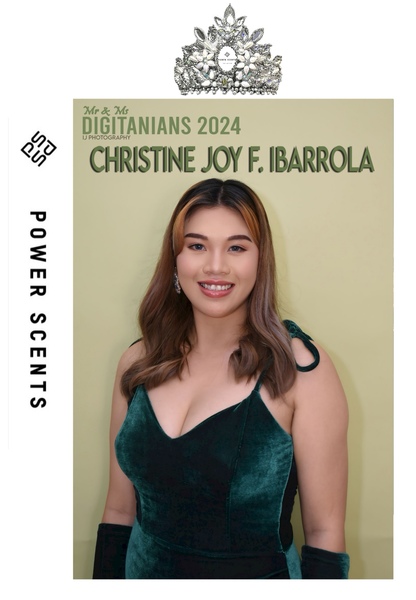 Christine Joy Ibarrola - Mr & Ms Digitanians - Power Scents Award ...