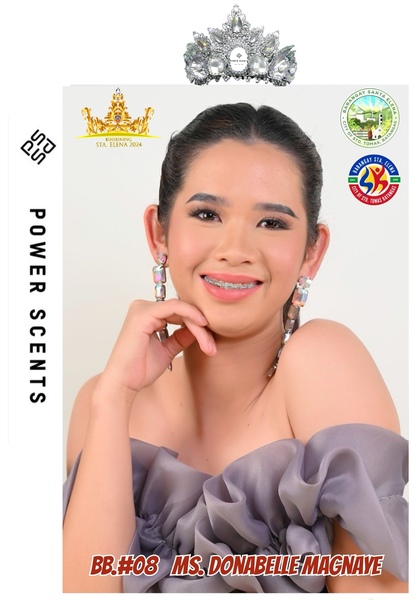 Donabelle Magnaye - Binibining STA ELENA 2024 Power Scents Award ...